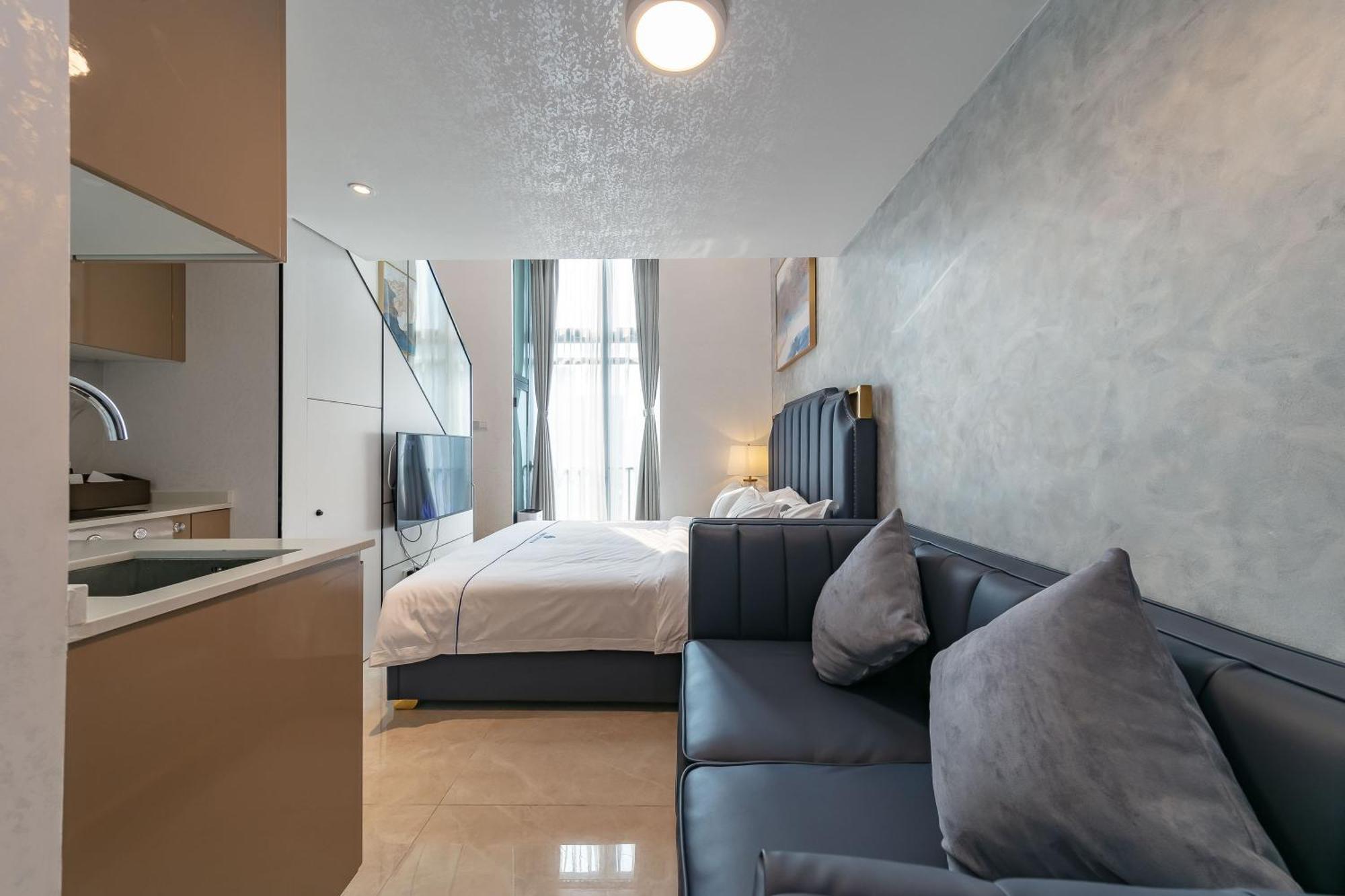 Boruisi Plaza Residence Apartment - Shenzhen Futian Convention & Exhibition Center Exteriér fotografie