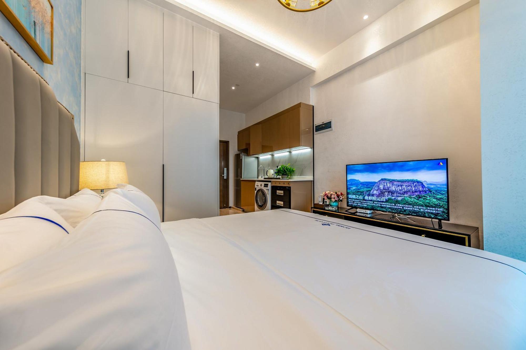 Boruisi Plaza Residence Apartment - Shenzhen Futian Convention & Exhibition Center Exteriér fotografie