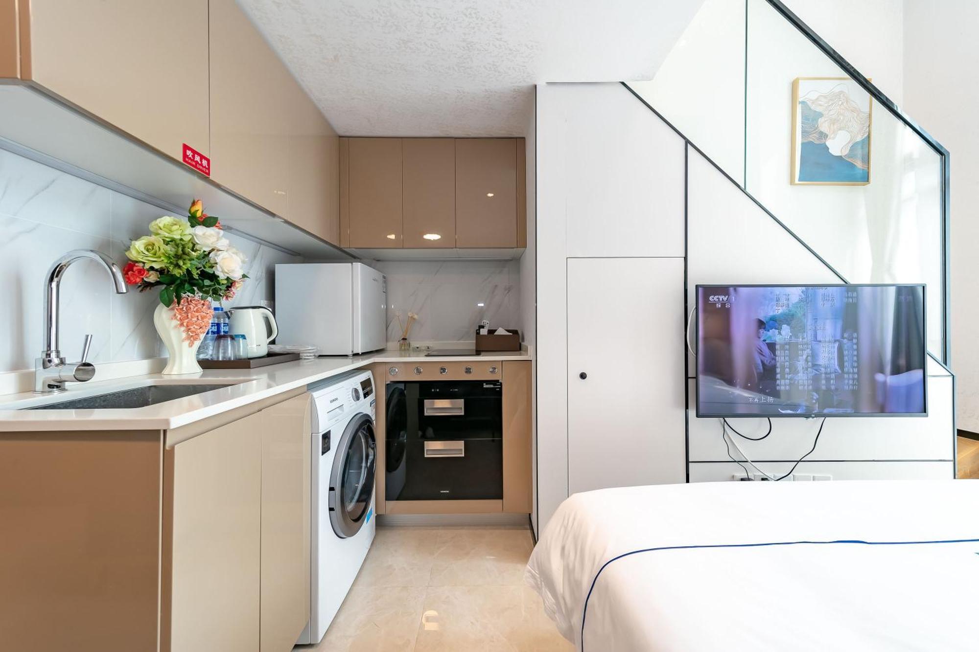 Boruisi Plaza Residence Apartment - Shenzhen Futian Convention & Exhibition Center Exteriér fotografie