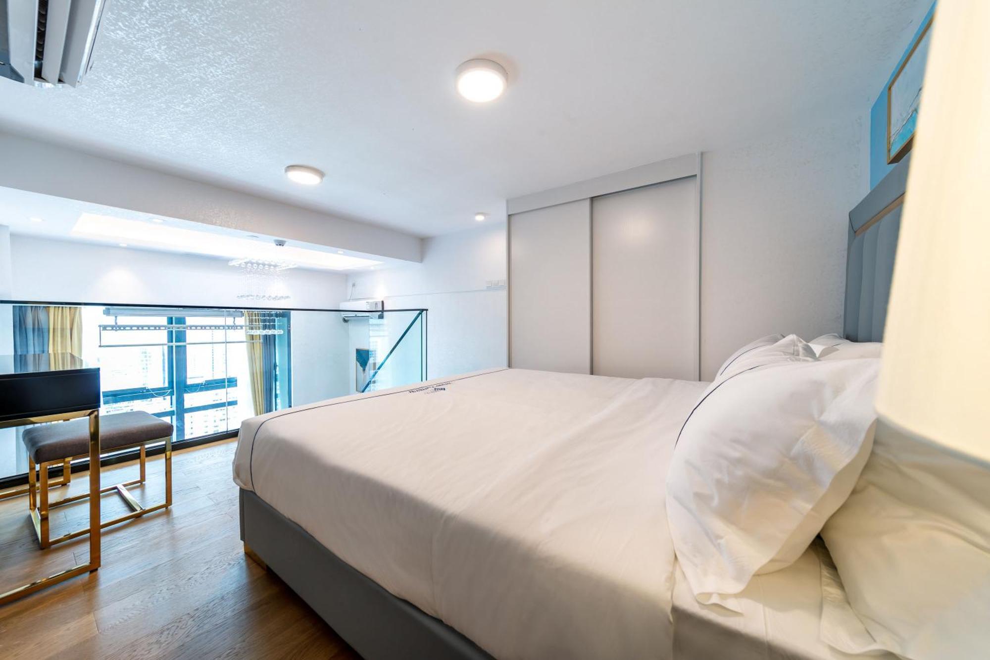 Boruisi Plaza Residence Apartment - Shenzhen Futian Convention & Exhibition Center Exteriér fotografie